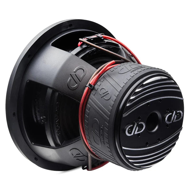 DD Audio 712F-D4 12 Inch Dual 4 Ohm 4500W Peak/1500W RMS Power Tuned Subwoofer