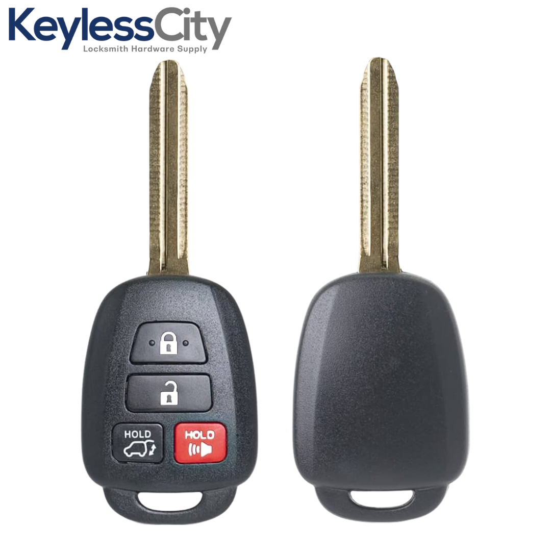 2013-2019 Toyota RAV4 Highlander / 4-Button Remote Head Key / GQ4-52T (H Chip) (AFTERMARKET)