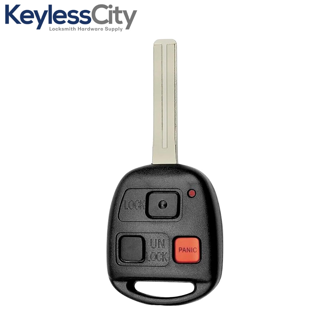 1999-2003 Lexus RX300 / 3-Button Remote Head Key / PN: 89070-48020 / NI4TMTX-1 (AFTERMARKET)