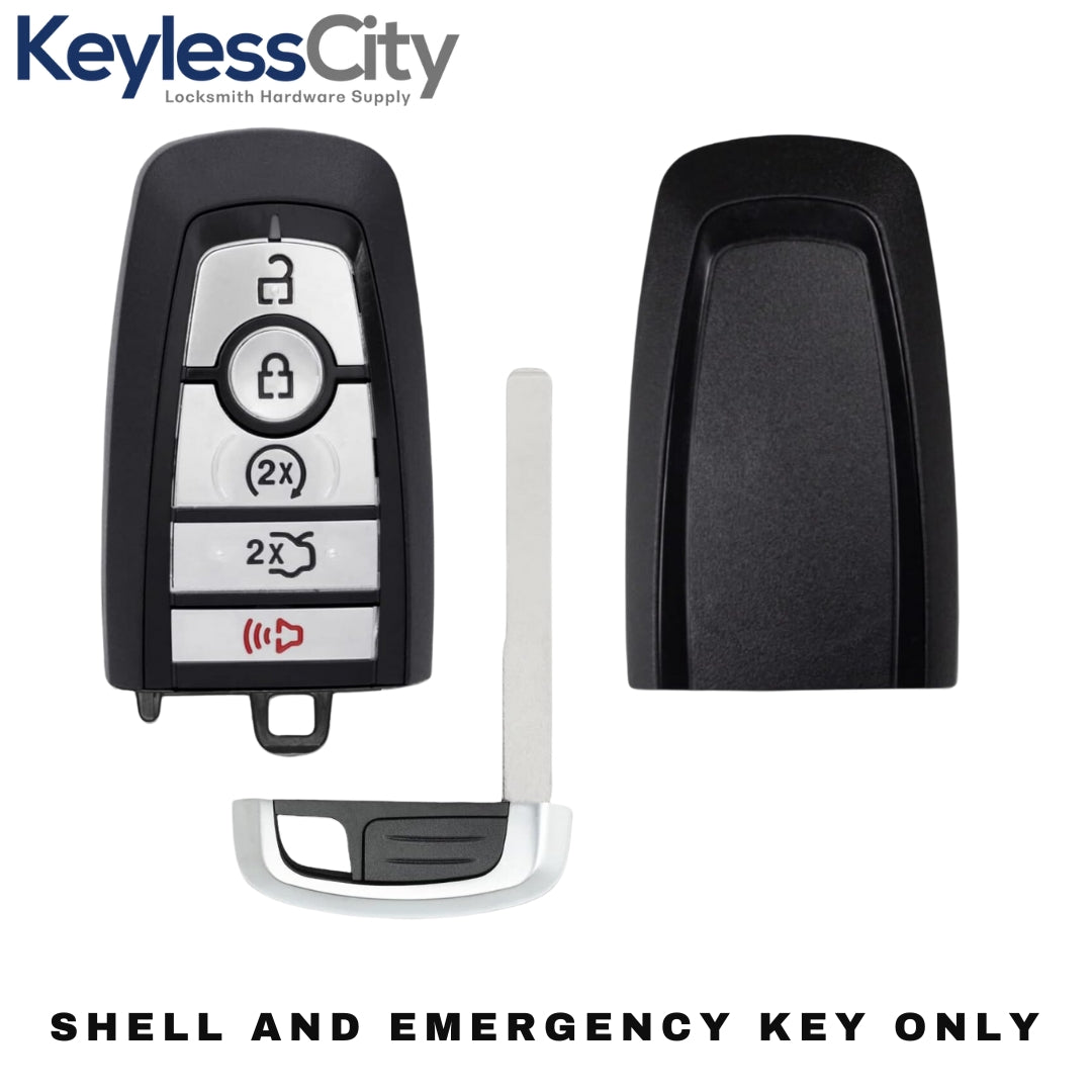 2017-2022 Ford / 5-Button Smart Key SHELL / PN: 164-R8149 / M3N-A2C93142600 (AFTERMARKET)
