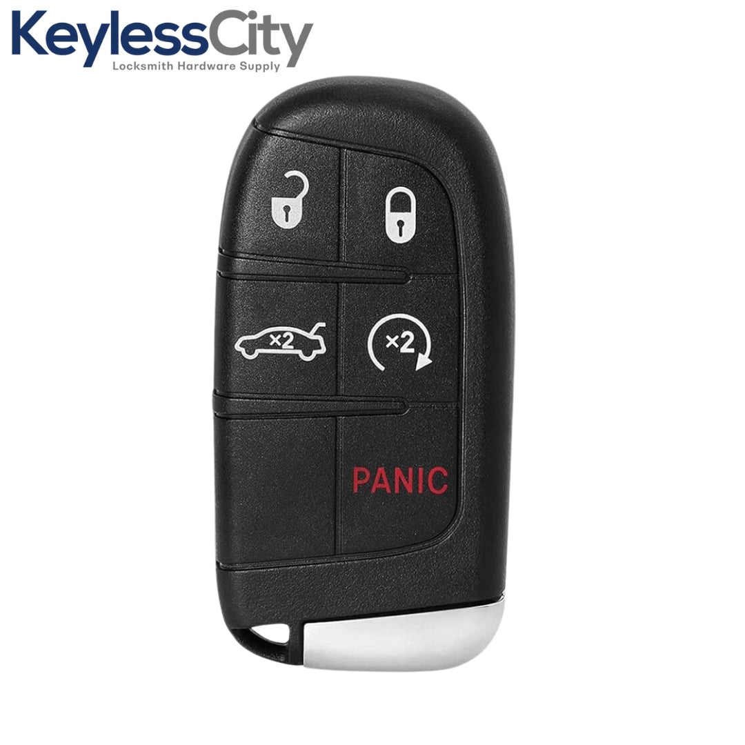 2015-2023 Dodge Chrysler Fiat / 5-Button Smart Key / PN: 68394195 AA / M3M-40821302 (AFTERMARKET)