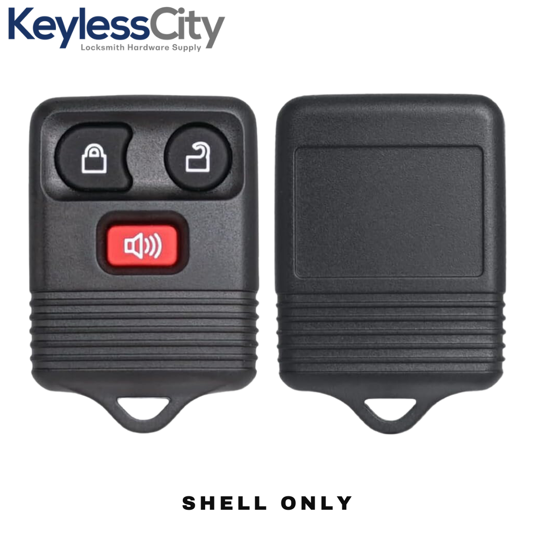 1993-1998 Ford Lincoln Mercury Keyless Entry Remote SHELL For GQ43VT4T - Black (AFTERMARKET)