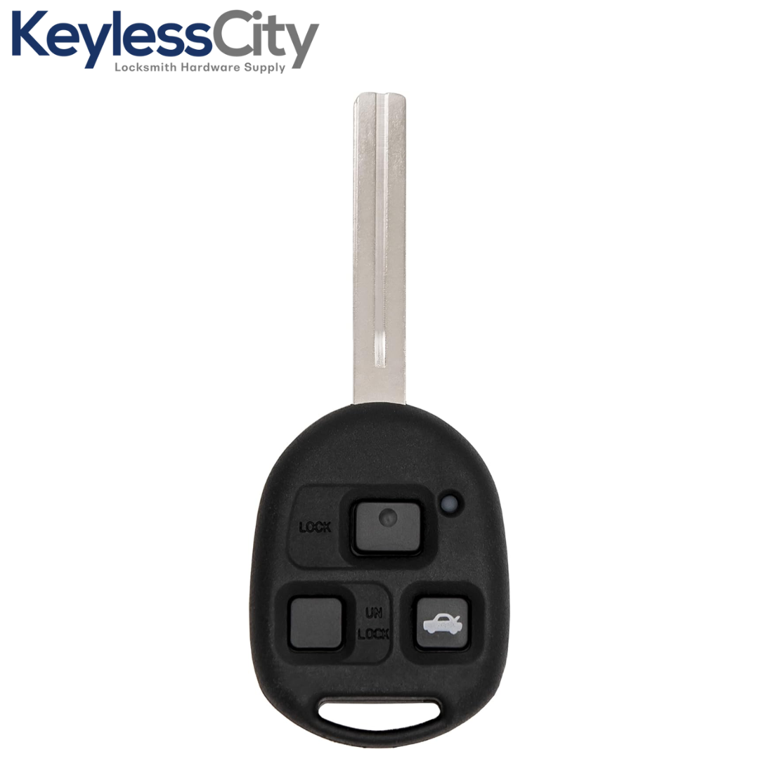 1998-2005 Lexus / 3-Button Remote Head Key Long Blade TOY40 4C Chip / HYQ1512V /89070-33470 (AFTERMARKET)