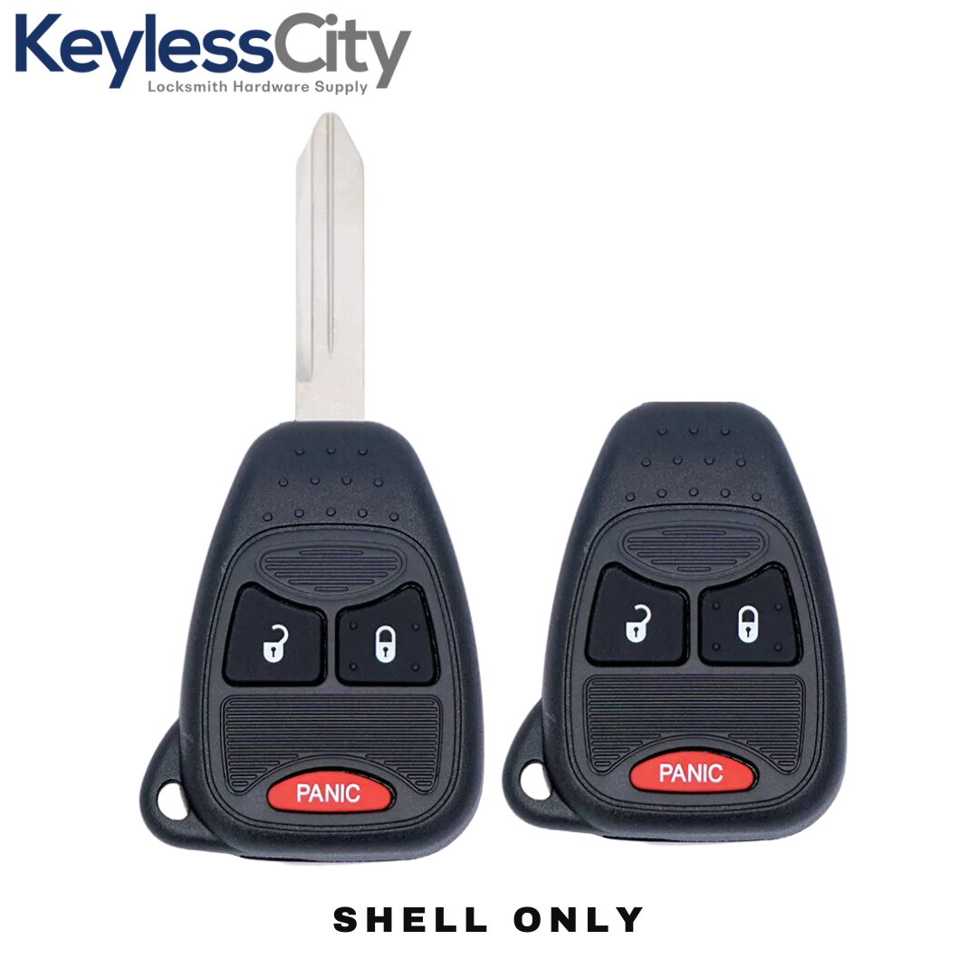 2004-2007 Chrysler / Dodge / Jeep / 3-Button Smart Key SHELL For M3N5WY72XX (AFTERMARKET)