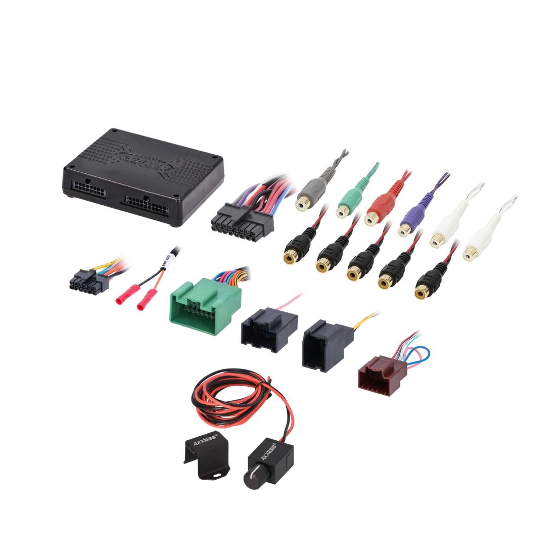 Axxess AXDSPX-GMM50 Plug-N-Play DSP Interface for GM Vehicles – For Amplified Systems