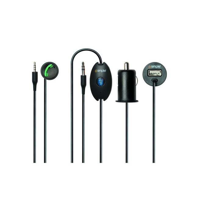 PAC ISBT52 Bluetooth Streaming Device with Dash Mount and 12 Volt Plug