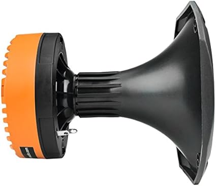 PRV AUDIO WGP275Ph 1” Exit Phenolic Driver Horn, Midrange Vocal Reproduction Low Distortion Compression Driver and Horn Combo, 100 Watts RMS Power, 200 Watts Program Power Horn Driver