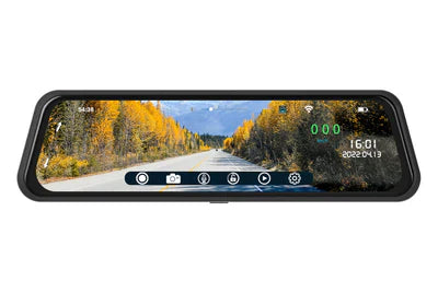 BOYO VTR93MHD - Vehicle HD Backup Camera/DVR System with 9.36” Rear-View Mirror Monitor