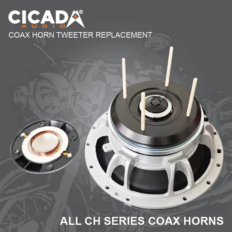 Cicada Audio CH65.4v2 6.5″ COAX HORN – 4 OHM