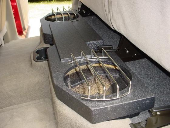 2002-2008 Dodge Ram Quad cab Doul Poly Sub Box 2X12