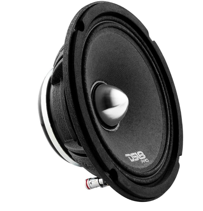 DS18 Car Audio Bundle โ Universal SS-SSTT265-3 Vinyl Tiddy-Panel with 2ร DS18 PRO-FR6NEO 6.5