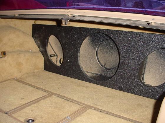 1968-1982 Corvette C3 Subwoofer Box