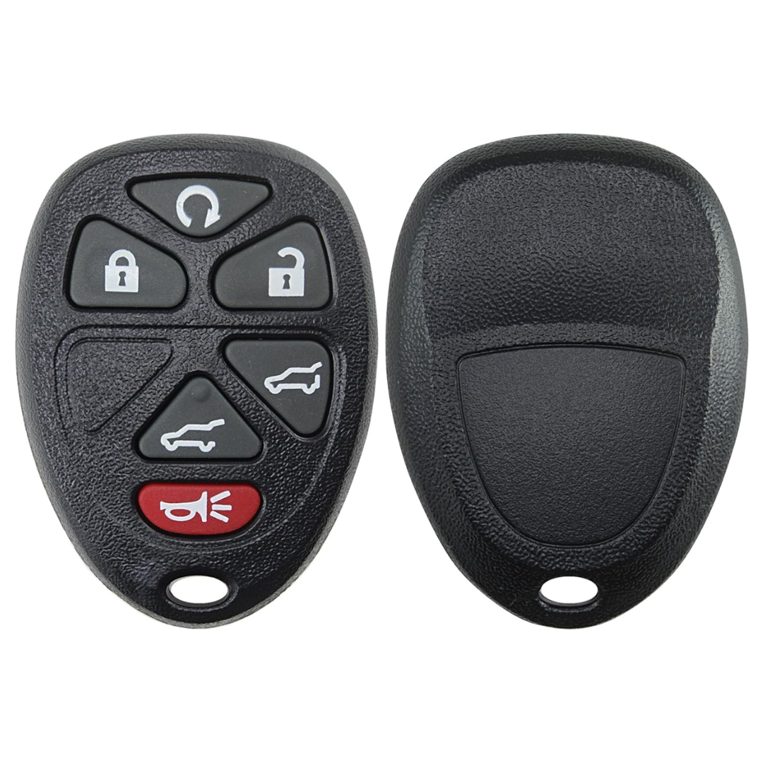2007-2014 GM Keyless Entry Remote SHELL For OUC60270 - Black (AFTERMARKET)