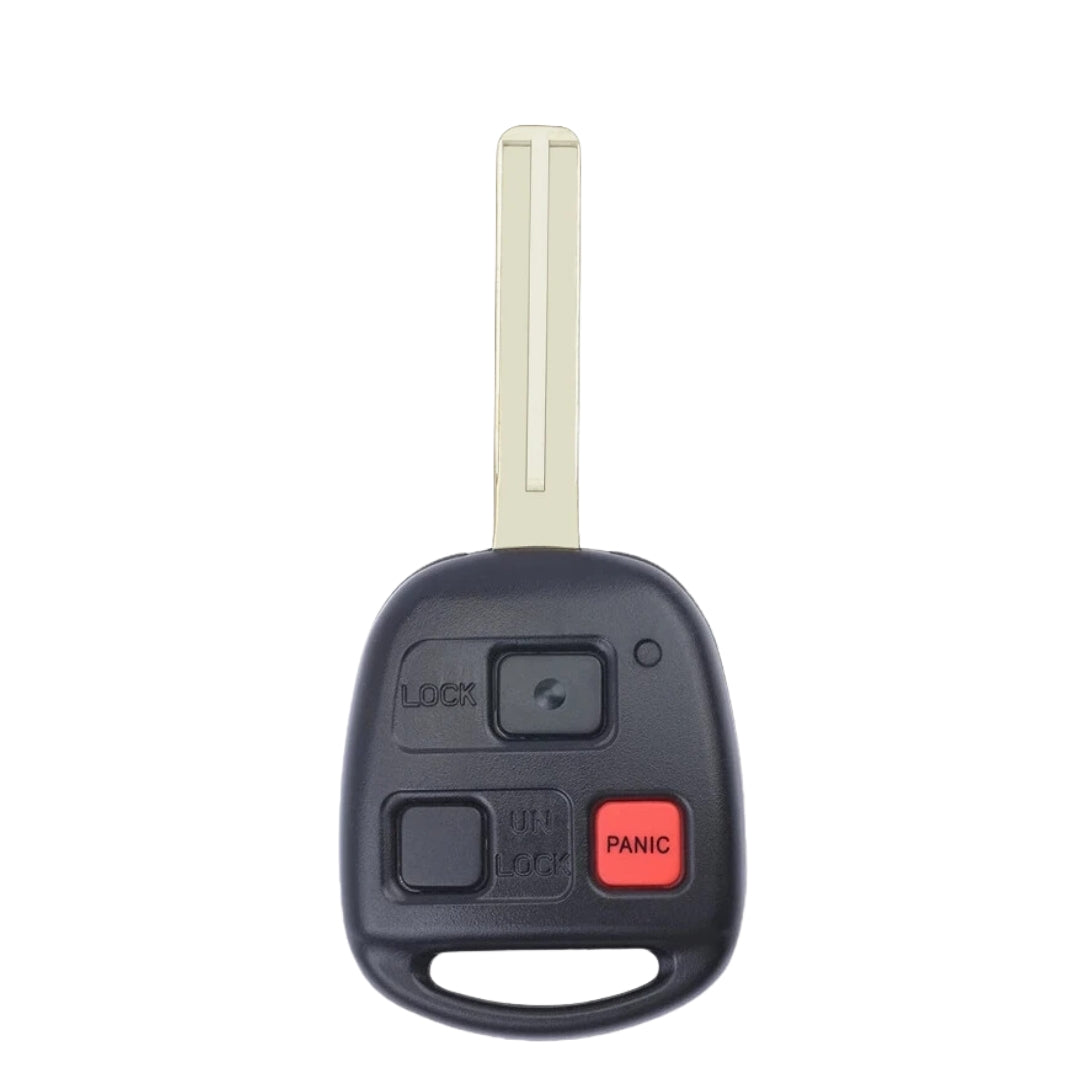 2003-2008 Lexus / 3-Button Remote Head Key / PN: 89070-53530 / HYQ1512V / 4D68 Chip / Short Blade (AFTERMARKET)