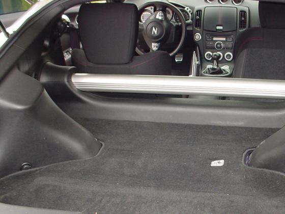 2009 and up Nissan 370Z Pro-Carpeted Subwoofer Box 2X12
