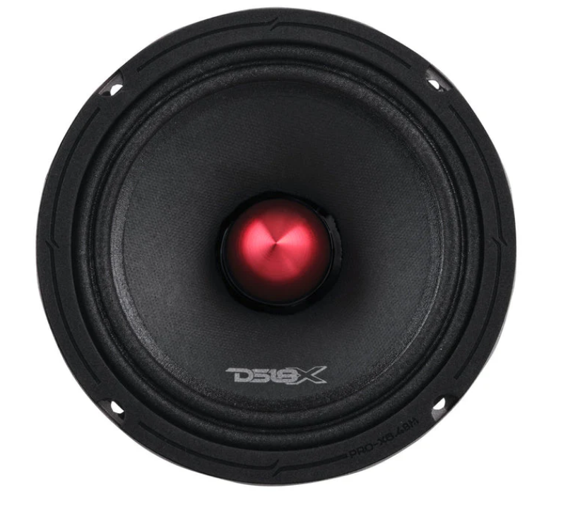DS18 Car Audio Bundle – SS-SSTT265-3-VINYL Panel for Standard Cab Trucks + DS18 Pair PRO-X6.4BM Midrange Speakers & PRO-TW1X/BK Tweeters | Pro Audio Package