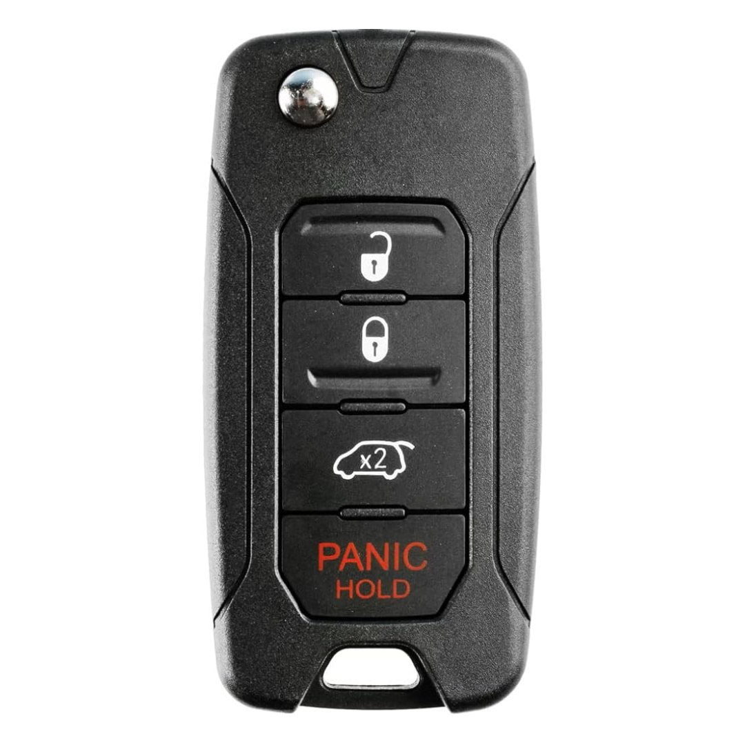 Chrysler/ Dodge/ Jeep / 4-Button Flip Key / OHT692427AA / OHT (AFTERMARKET)