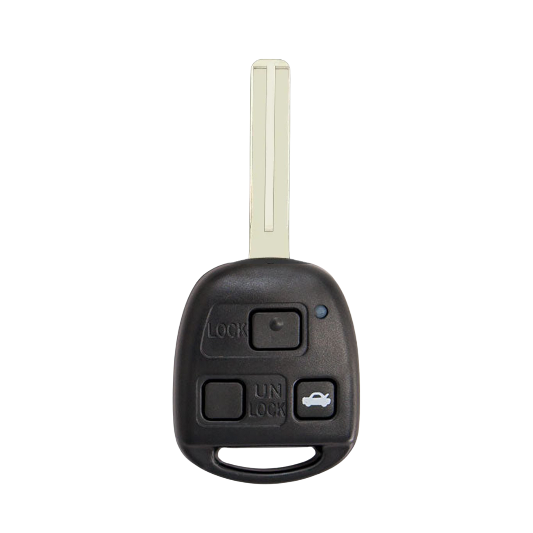 1998-2005 Lexus / 3-Button Remote Head Key Short Blade TOY40 4D68 Chip / HYQ12BBT(AFTERMARKET)