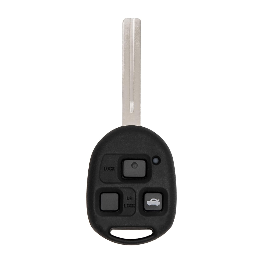 1998-2005 Lexus / 3-Button Remote Head Key Long Blade TOY40 4C Chip / HYQ1512V /89070-33470 (AFTERMARKET)