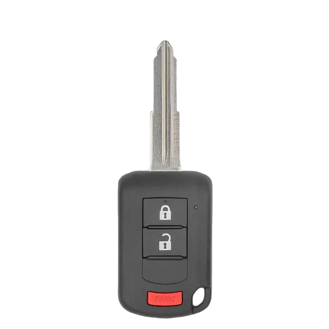 2018-2020 Mitsubishi Eclipse / 3-Button Remote Head Key / OUCJ166N / PN: 6370C135 (AFTERMARKET)