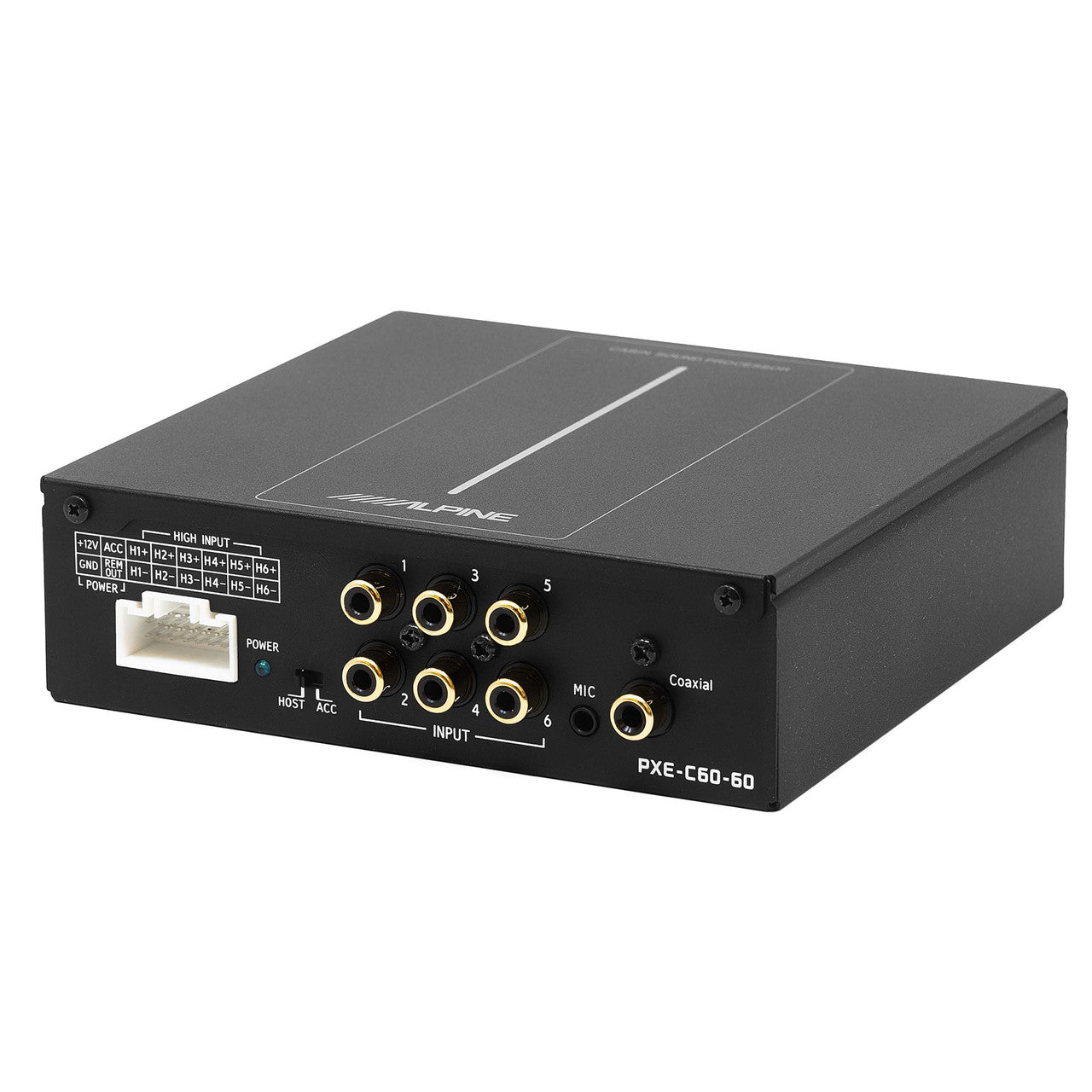 Alpine Bronco PXE-C60-60 Optim6 6-Ch Processor w/ S2-A36F Amp (2) S2-S40 - Next-Generation S-Series 4