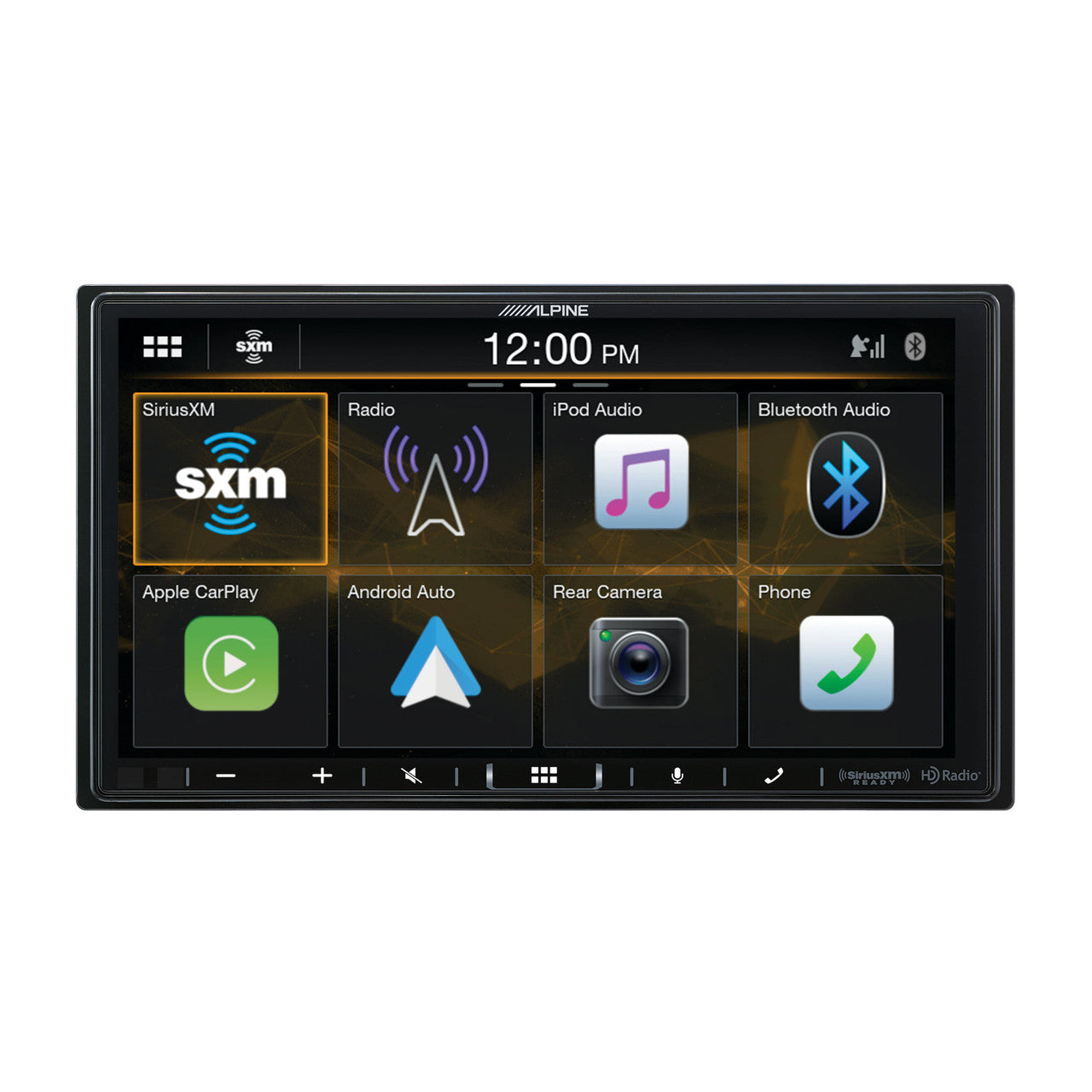 Alpine i407-WRA-JL 7in In-Dash Digital Receiver w/ SPV-10TW-WRA, SPV-65-JLT & PXE-C80-88 OPTIM8 8-Channel Hi-Res DSP Amp Bundle for 18 - Up Wrangler
