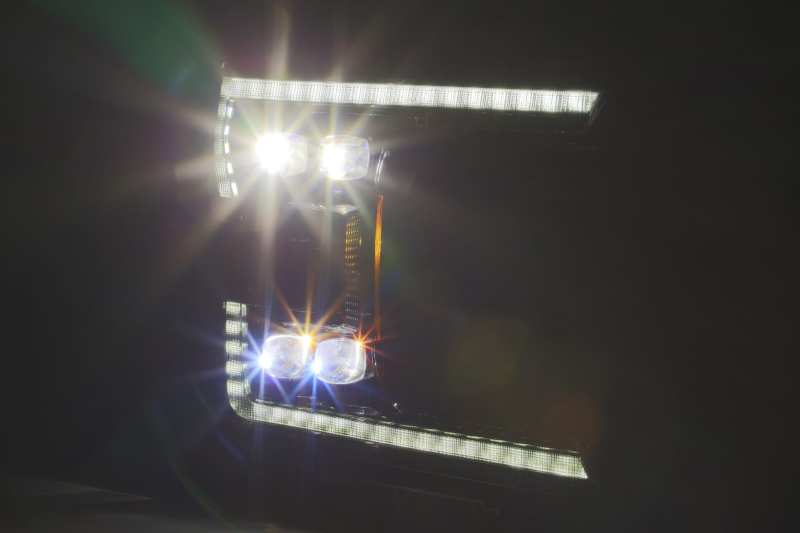 AlphaRex 18-20 Ford F150 NOVA-Series LED Projector Headlights Alpha-Black