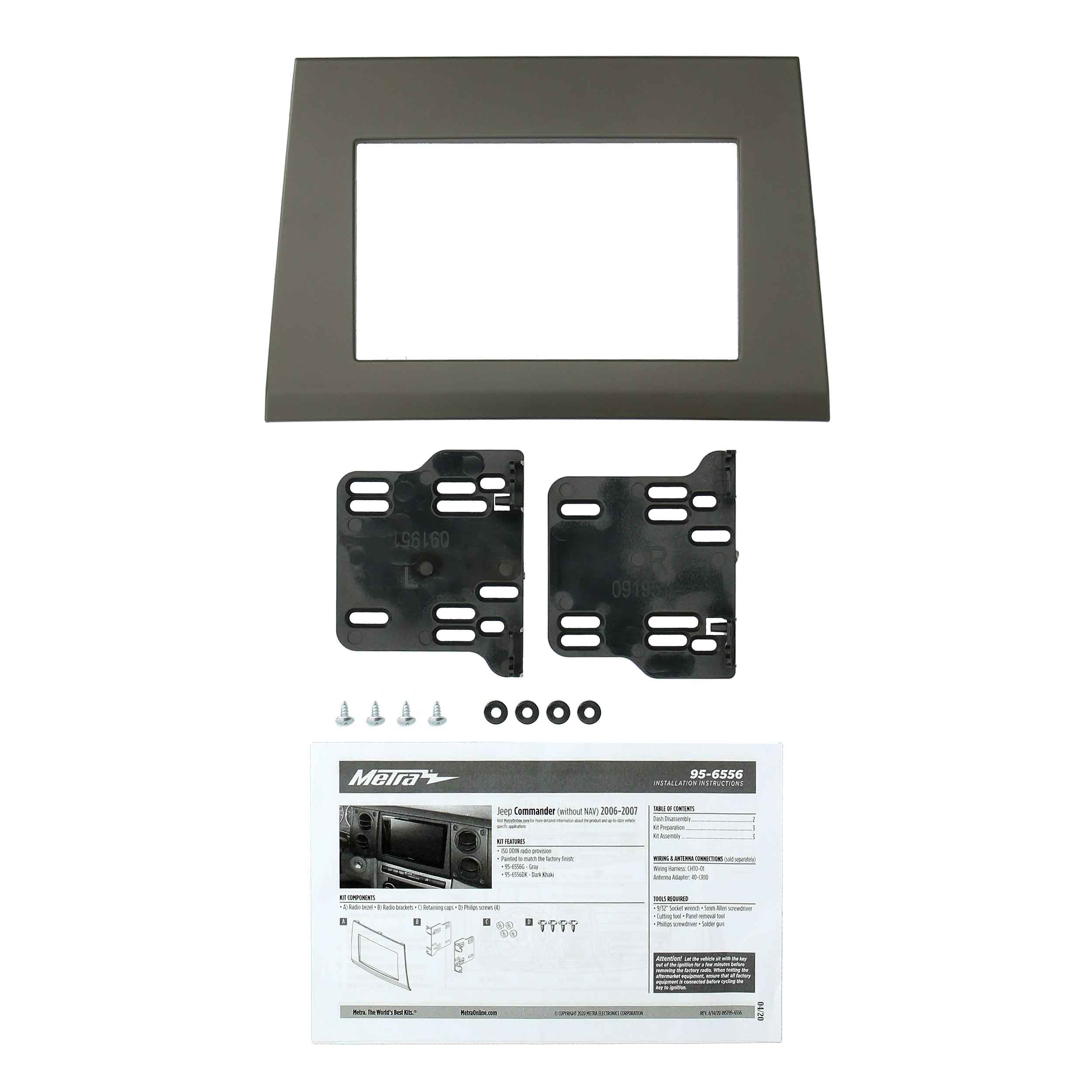 Metra 95-6556DK Jeep Commander 2006-2007