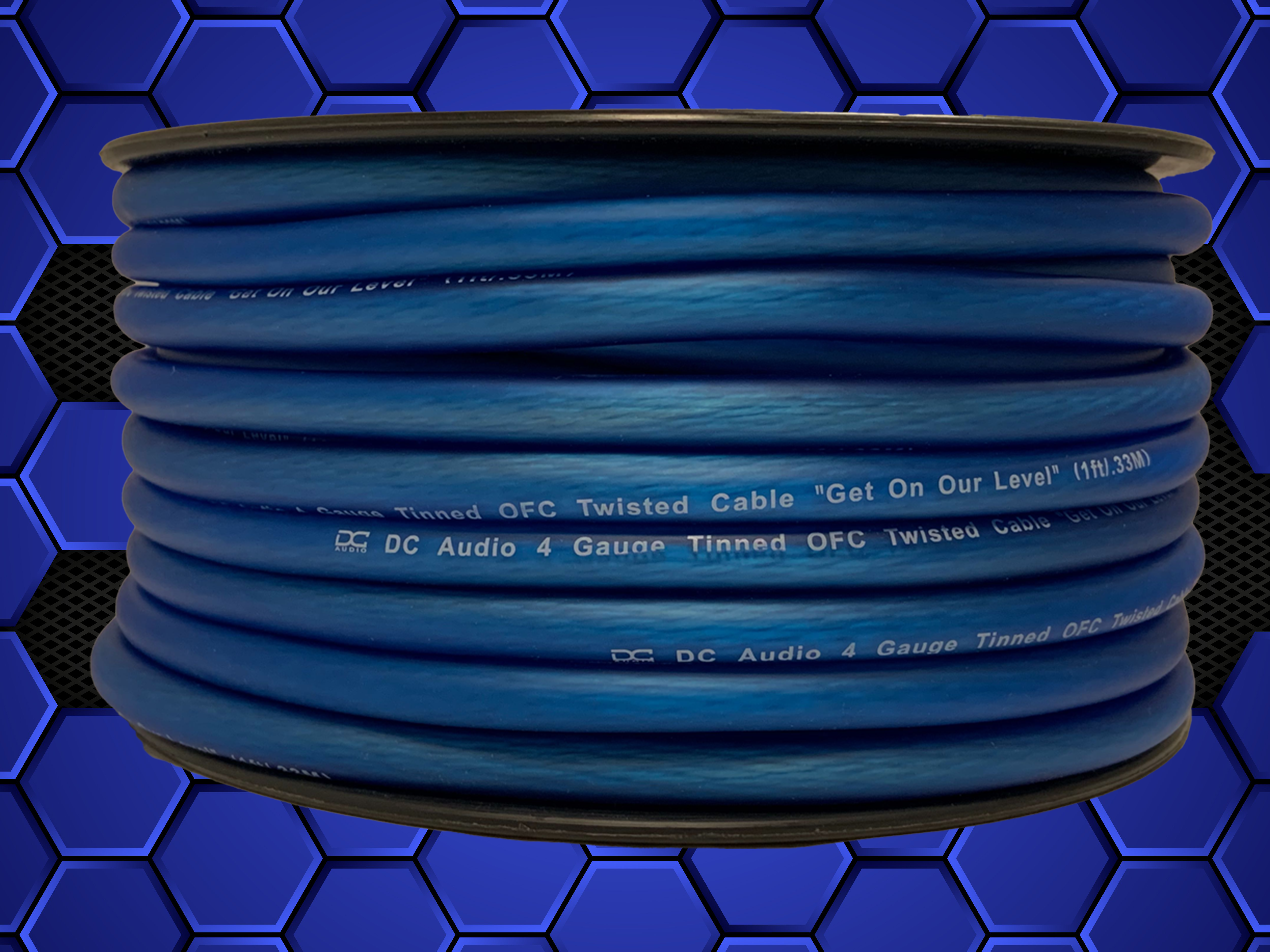 DC Audio 4 AWG Tinned OFC Power / Ground Cable