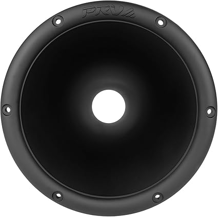 PRV AUDIO 2 Inch Exit Horn Waveguide WGP22-50 Bolt On Compression Drivers - ABS Plastic UV Resistant Driver Guide - Black Color