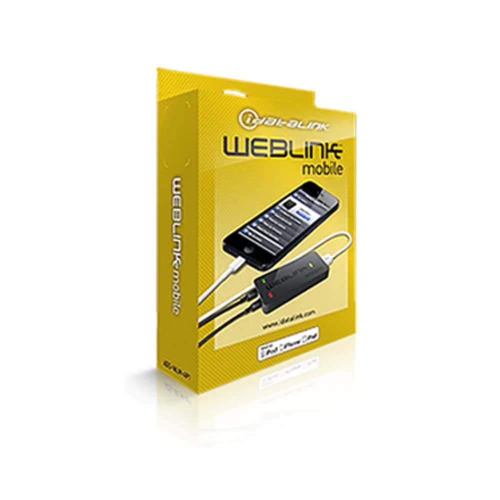 IDATALINK ADS- WLM-AP1 Weblink Mobile Programming Cable for iOS Devices