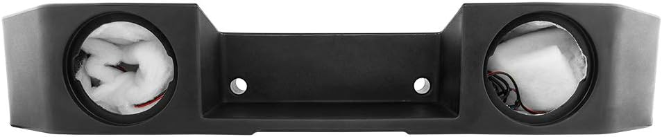 DS18 JT-S62 Exclusive Subwoofer Enclosure - Fits 2 x 6.5 Sealed for Jeeps Gladiator JT (Black)