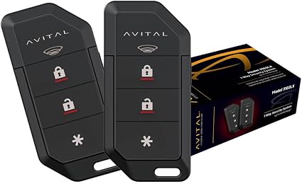 Avital 3103LX 1-Way Security System with Keyless Entry/Flashing Parking Lights