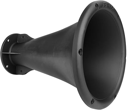 PRV AUDIO 2 Inch Exit Horn Waveguide WGP22-50 Bolt On Compression Drivers - ABS Plastic UV Resistant Driver Guide - Black Color