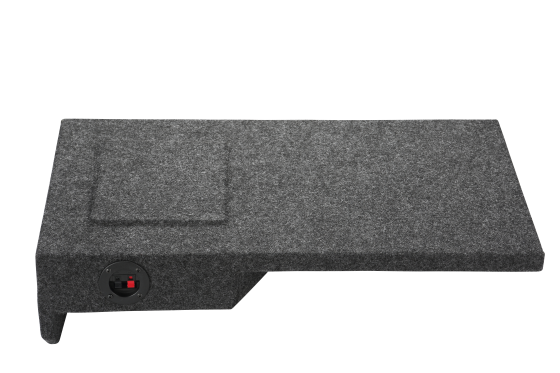 2014 up Chevy Double Cab Single Carpeted Sub woofer Box Sub Box 1X12