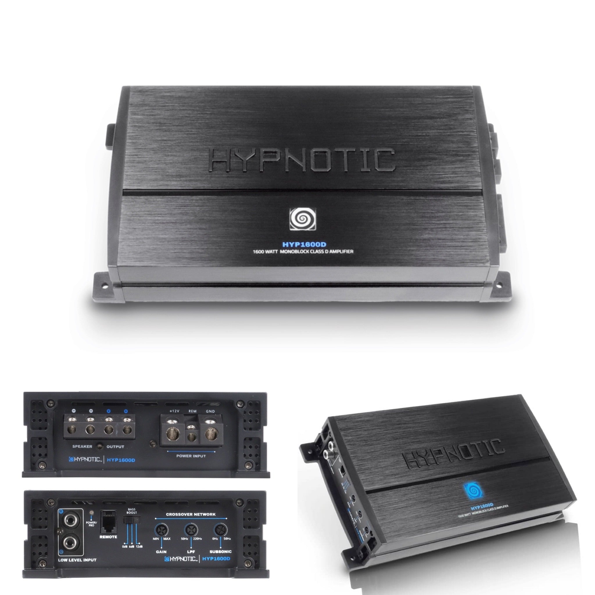 Hypnotic HYP1600D 1600 watt compact Bass Amplifier