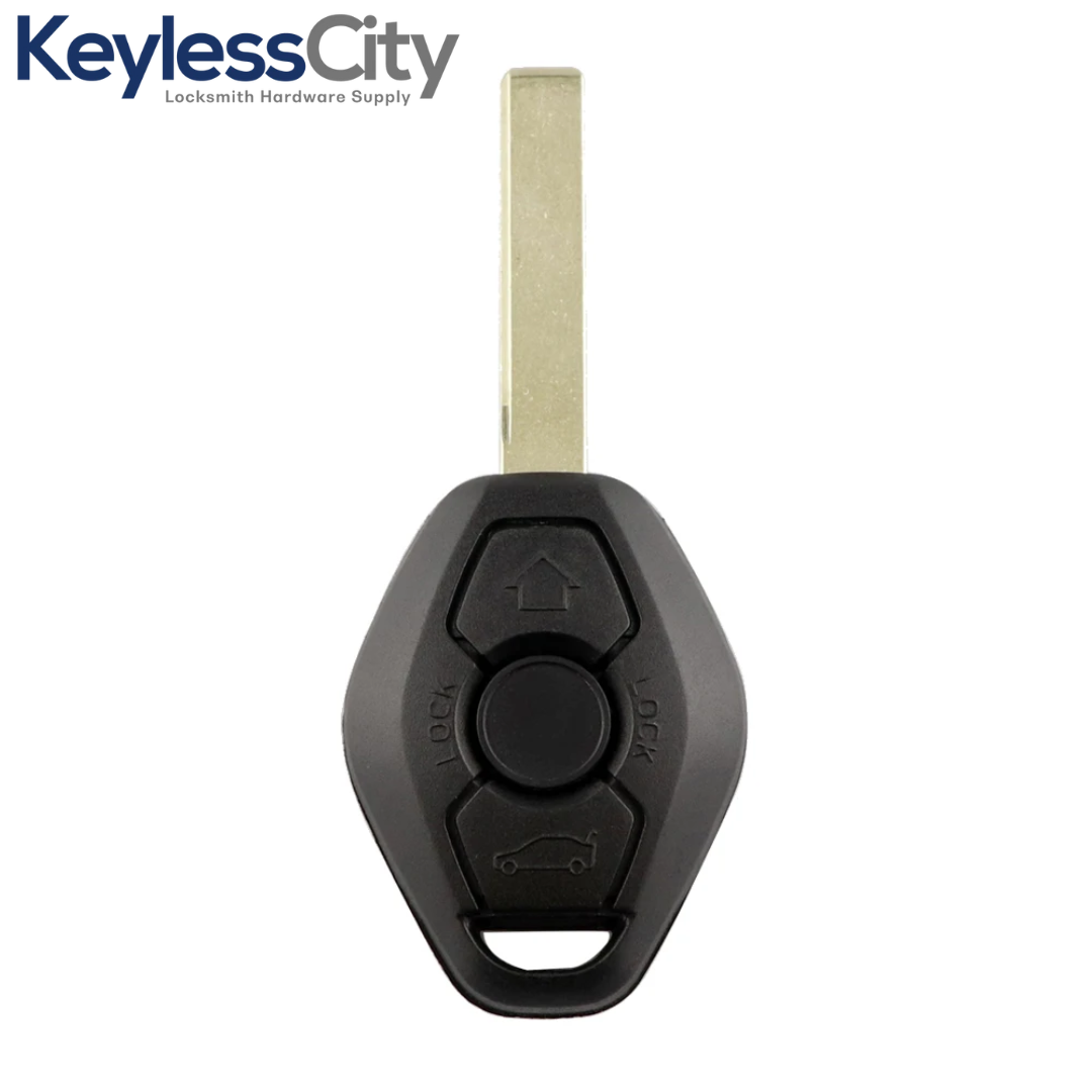 2000-2008 BMW / 3-Button Remote Head Key / PN: 6955750 / LX8FZV (Chip 46 CAS2) (315 Mhz) (AFTERMARKET)
