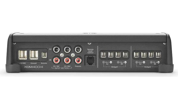 JL Audio XDM400/4 4-channel car/marine amplifier — 75 watts RMS x 4