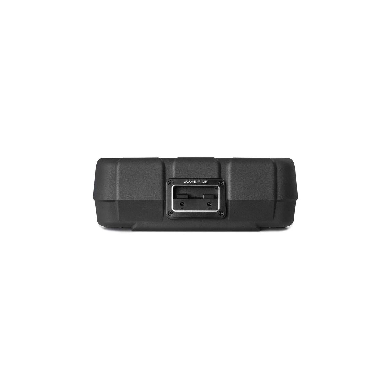 Alpine S2-A60M S-Series Class-D Amp & (2) SS-SB12 Single 12” S-Series Shallow Preloaded Subwoofer Enclosure