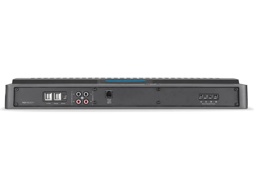 JL Audio RD1500/1 Mono subwoofer amplifier — 1,500 watts RMS x 1 at 2 ohms