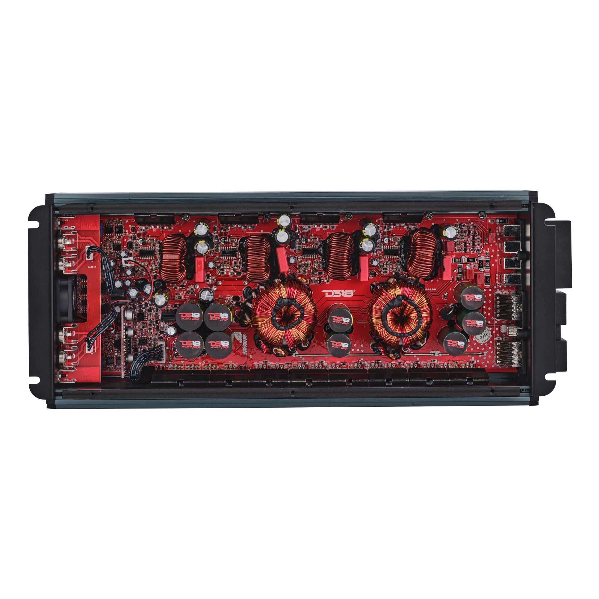FRP Compact 4-Channel Full-Range Class-D Amplifier | 4000W RMS