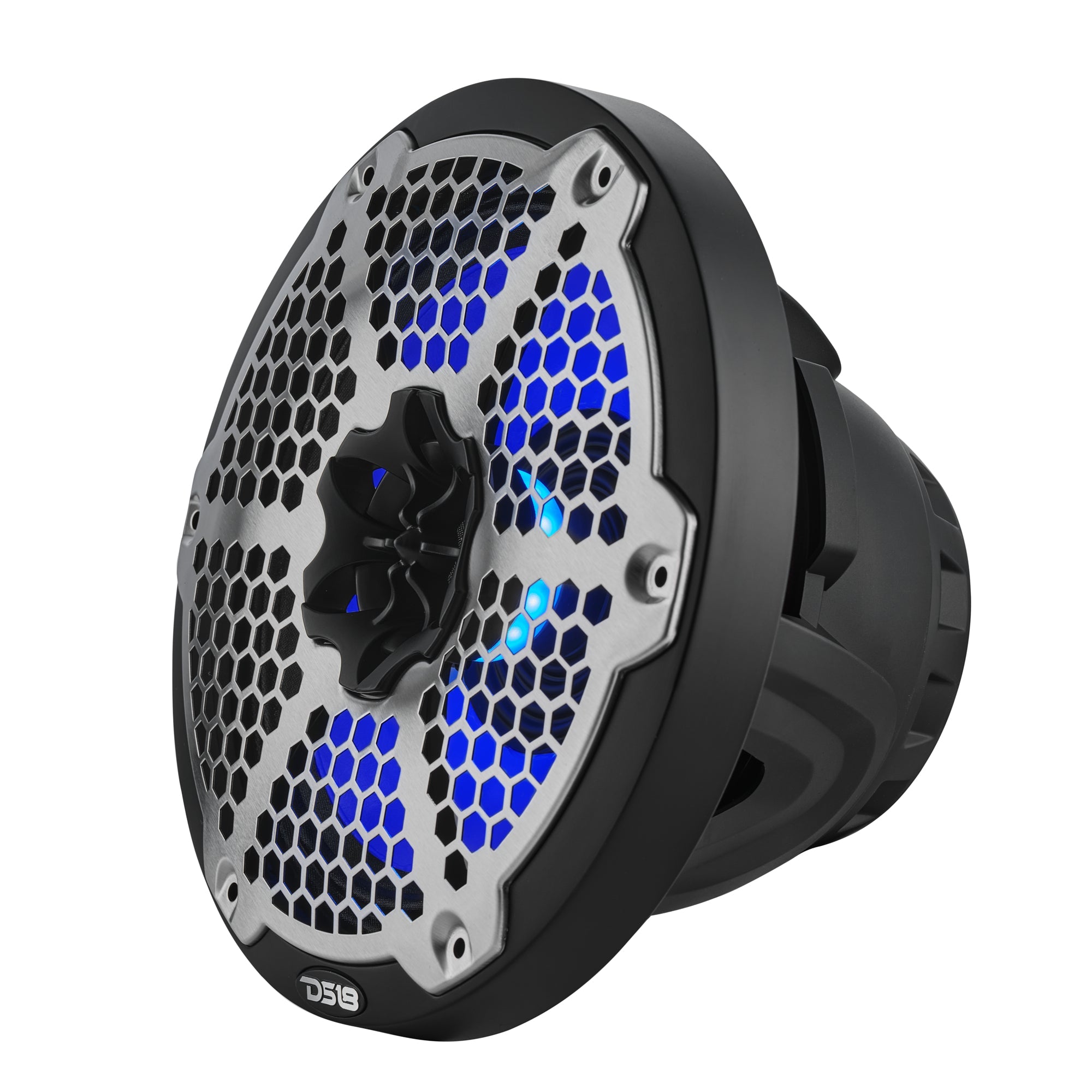8” Marine 2-Way Hybrid Speaker with RGB LED, Compression Driver and Neodymium Magnet | 350W RMS 4-Ohm