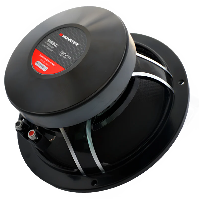Monster SME802 8″ 600W RMS Midrange Speaker 8-Ohm (Single)