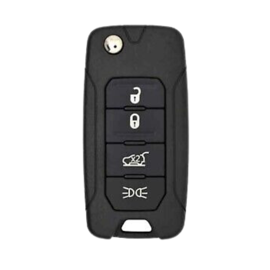 2015 - 2019 Jeep Renegade / Fiat 500X /4-Button Flip Key / 2ADFTFI5AM433TX (AFTERMARKET)