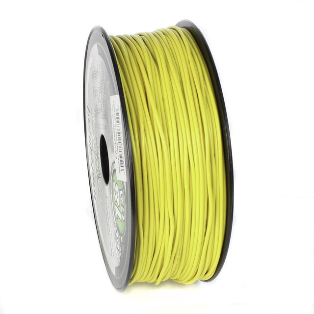 The Install Bay PWYL18500 Yellow 18 Gauge 500' Feet Stranded Primary Wire Cable