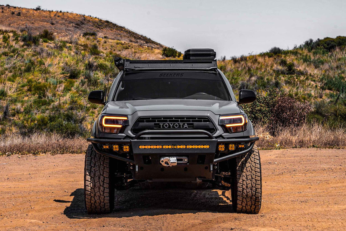 Morimoto Toyota Tacoma (12-15) XB Hybrid LED Headlights - Amber DRL