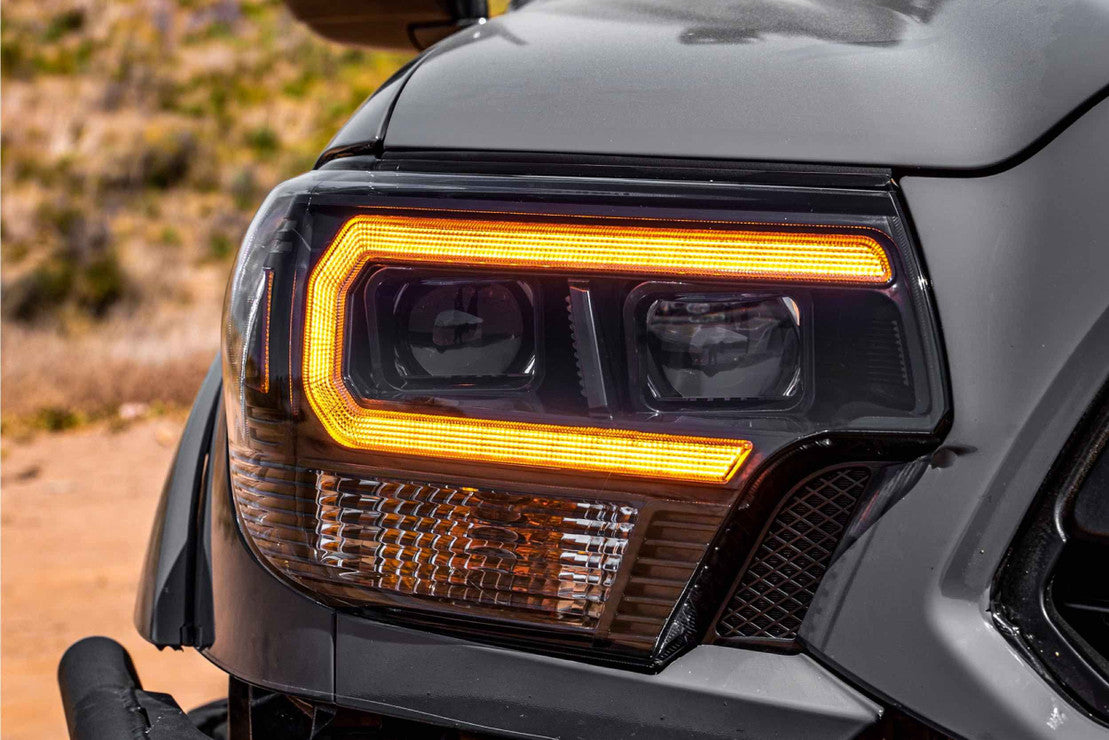 Morimoto Toyota Tacoma (12-15) XB Hybrid LED Headlights - Amber DRL
