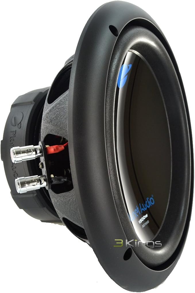 Planet Audio AC10D 10 Inch Car Subwoofer - 1500 Watts Maximum Power, Dual 4 Ohm Voice Coil, Easy Mounting, Sold Individually