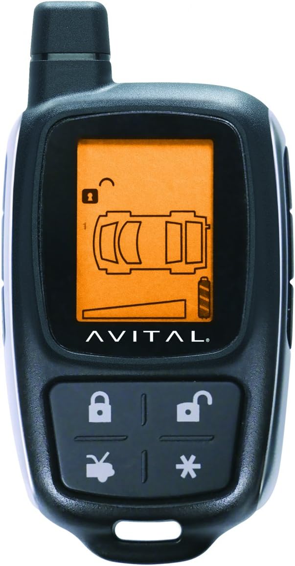 Avital DEI AVITAL5305L 2-Way LCD Remote Start with Security