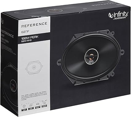 Infinity REF687F 6x8 Extreme-Performance Automotive coaxial Speakers